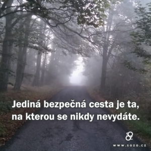 Jediná bezpečná cesta…