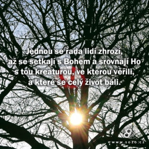 Jednou se řada lidí zhrozí…