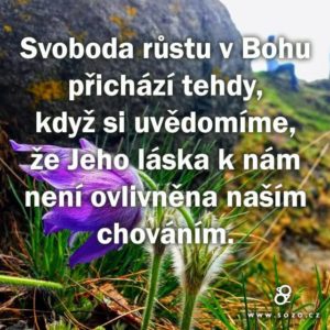 Svoboda růstu v Bohu